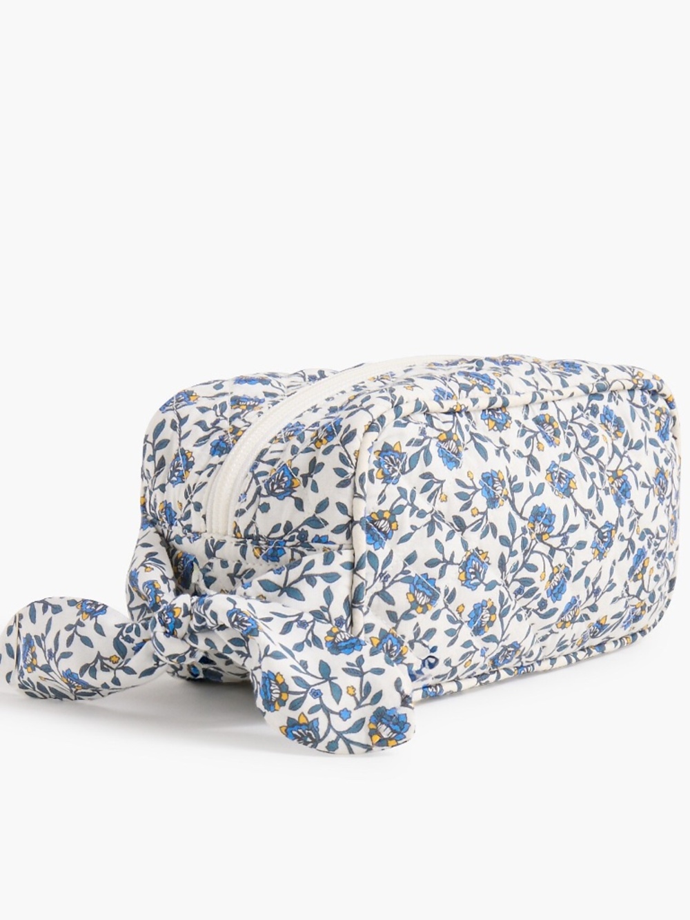 NWT J.Crew Factory Quilted Bow-handle Pouch & Mini Pouch